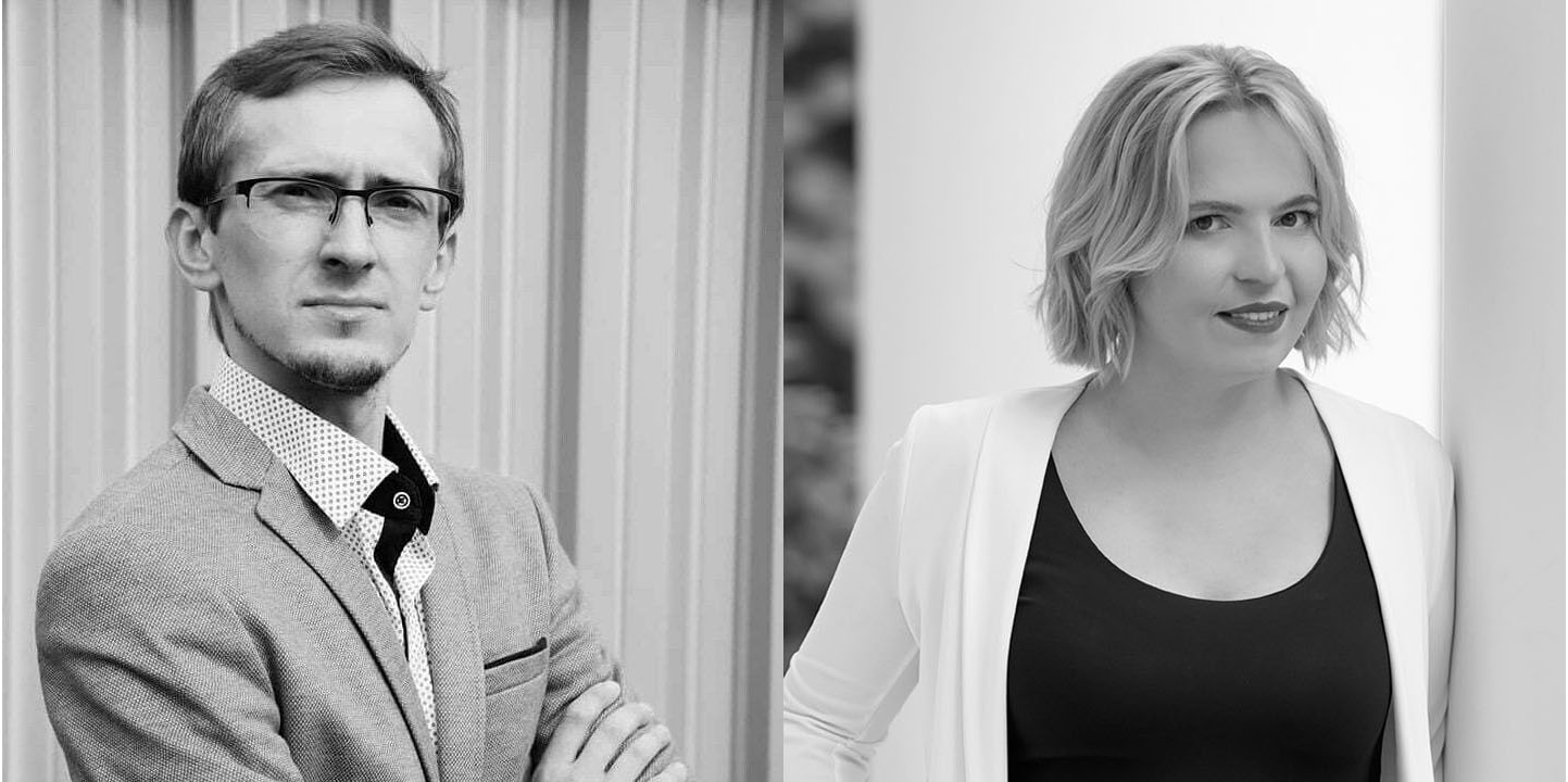 Janusz Drąg i Luiza Pytel